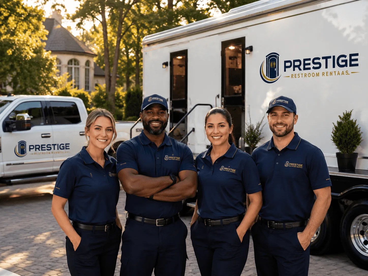 Trusted Luxury Portable Restrooms company in Renault, IL